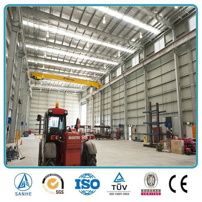 prefabricated metal steel structure building industrial shed